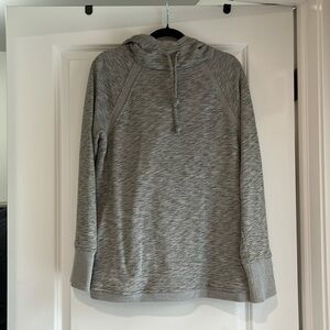 Gray Hooded Sweatshirt